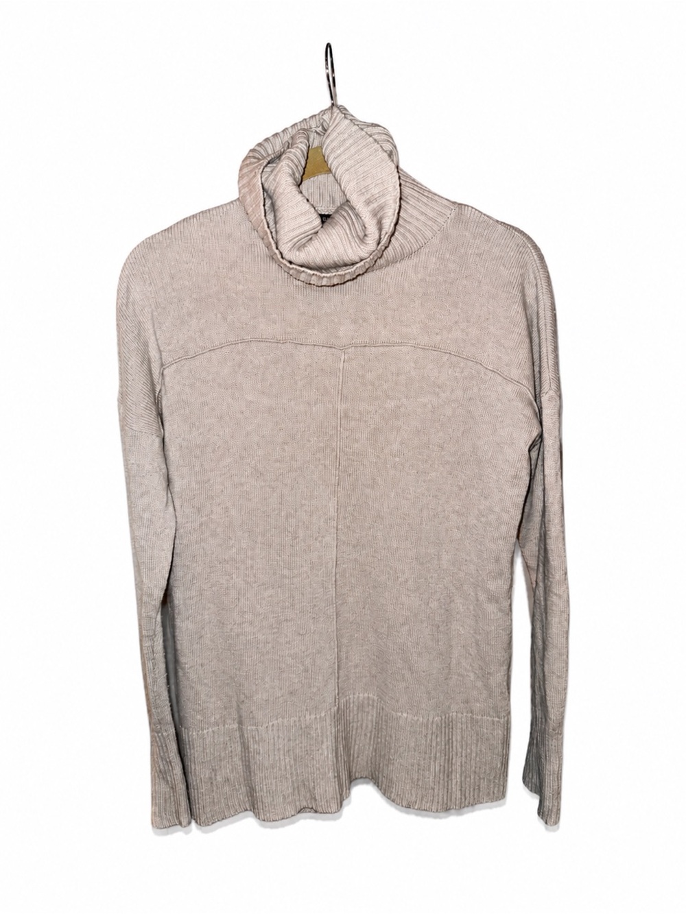 Banana Republic Light Beige Turtleneck Sweater